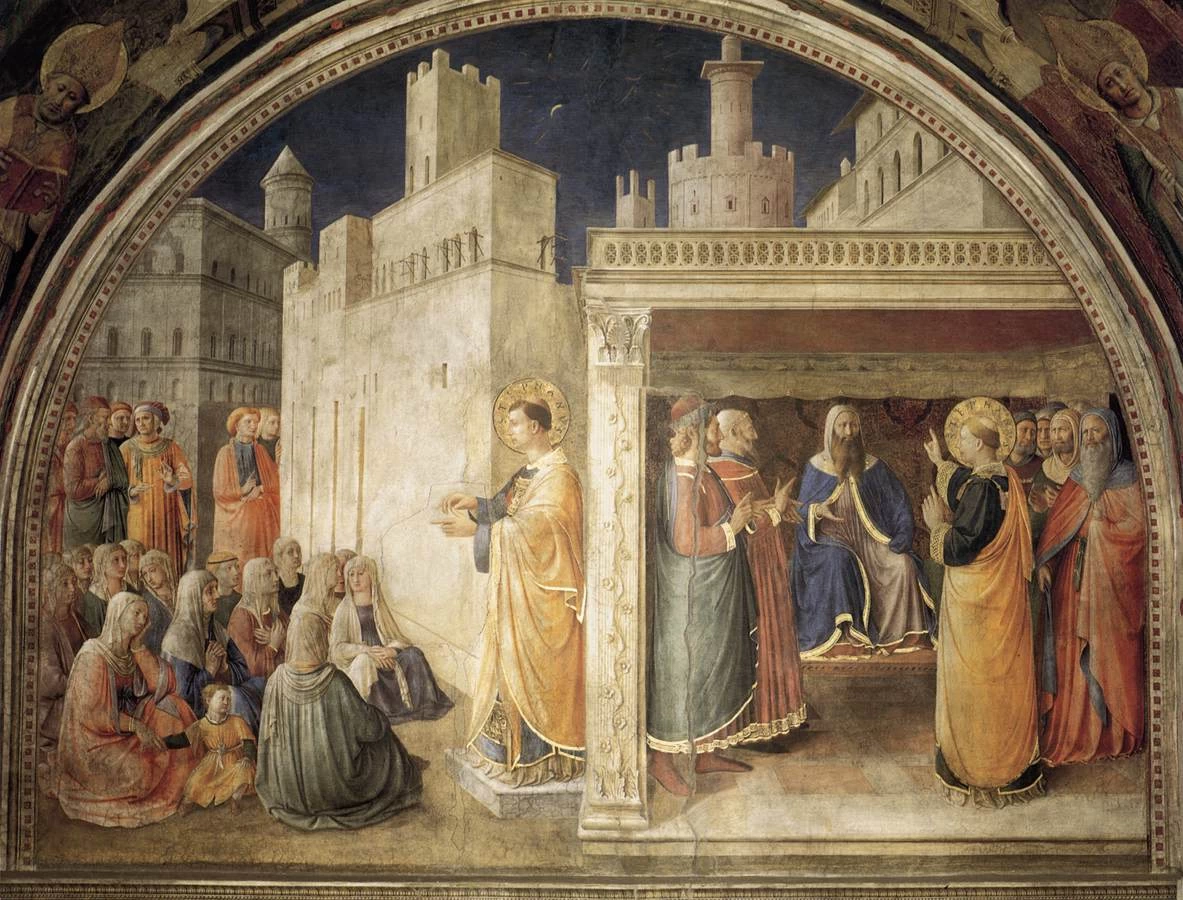 Cappella Niccolina - parete nord, Palazzi Pontifici, Vatican